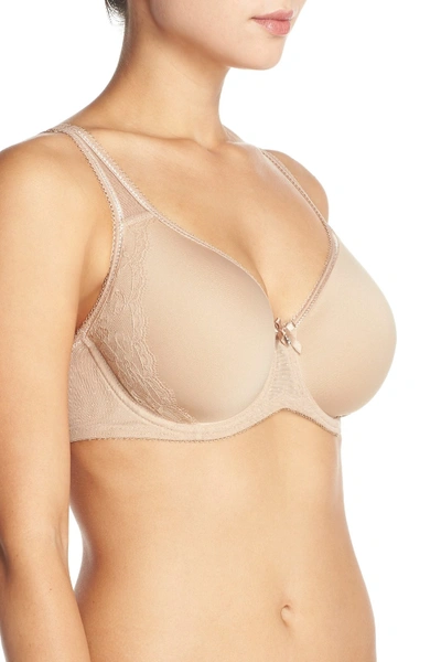 Shop Wacoal Retro Chic Underwire Contour Bra In Toast