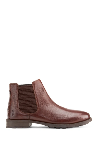 Shop Reserved Footwear Leather Chelsea Boot In Brown