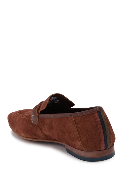 Shop Ted Baker Siblac Suede Loafer In Tan