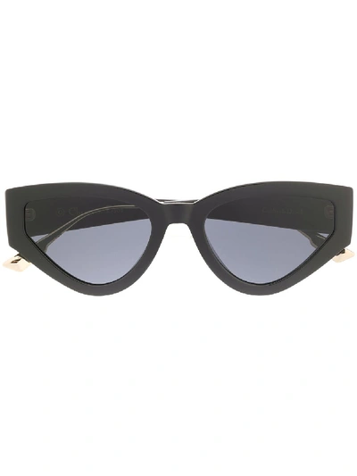 Shop Dior Cat Style Sunglasses In Black