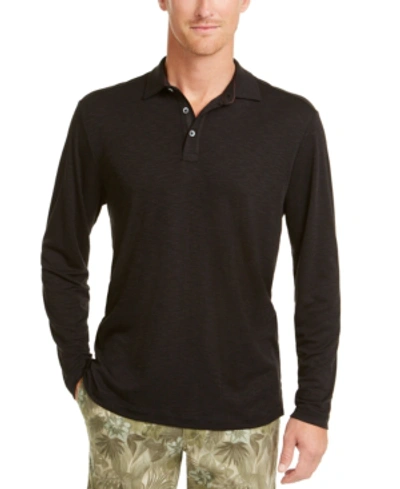 Shop Tommy Bahama Men's La Jolla Cove Classic Fit Polo Shirt In Black