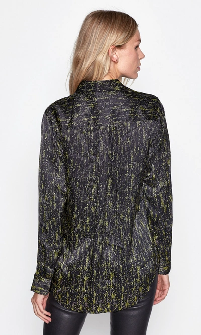 Shop Equipment Signature Silk Shirt In Celery