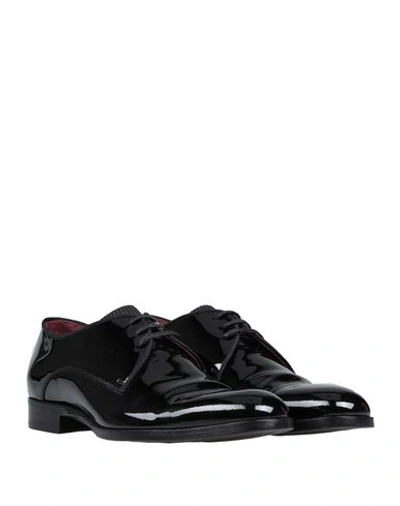 Dolce & Gabbana Derby Lace-up Shoes Lace Up Shoes Black In Black
