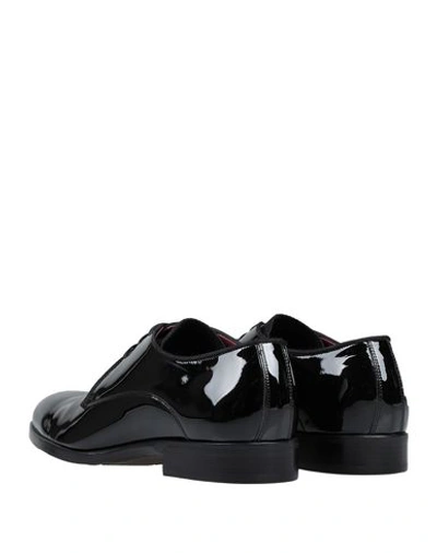 Dolce & Gabbana Derby Lace-up Shoes Lace Up Shoes Black In Black