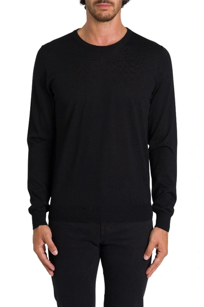 Shop Balenciaga Black Wool Sweater