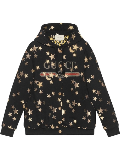 Shop Gucci Women's Black Cotton Sweatshirt