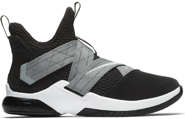 lebron soldier 12 black white
