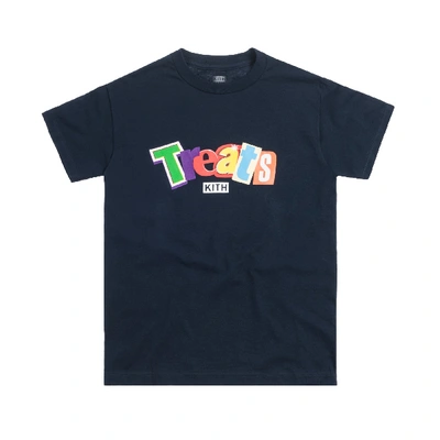 KITH Pre-owned  Treats Cereal Day Tee Navy