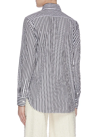 Shop Acne Studios Vase Print Stripe Shirt