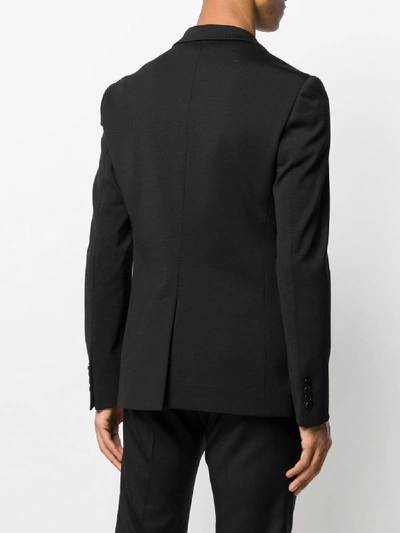 Shop Dolce & Gabbana Written Jacket In Black