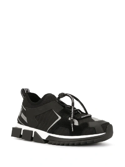 Shop Dolce & Gabbana Maglina Low Sneaker In Black