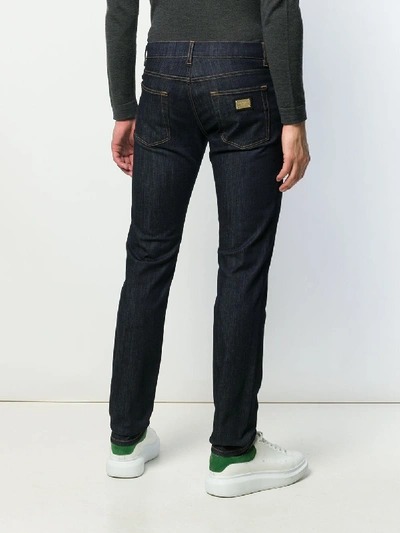 Shop Dolce & Gabbana Denim Jeans In Blue