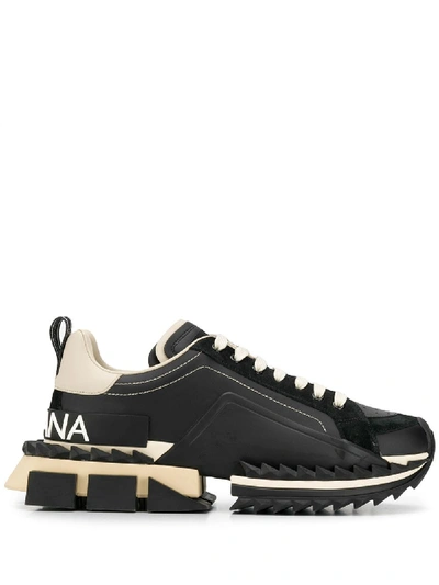 Shop Dolce & Gabbana Low Sneaker In Black