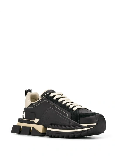 Shop Dolce & Gabbana Low Trainer In Black