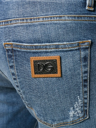 Shop Dolce & Gabbana Denim Jeans In Blue
