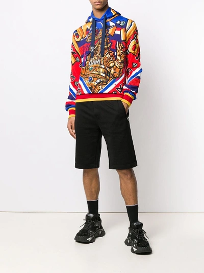 Shop Dolce & Gabbana Glamzilla Sweatshirt In Multicolor