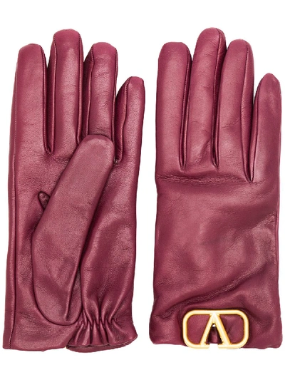 Shop Valentino Vring Gloves