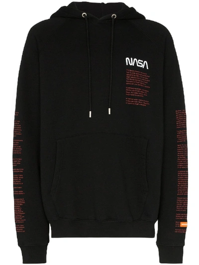 Shop Heron Preston Nasa Hoodie In Black