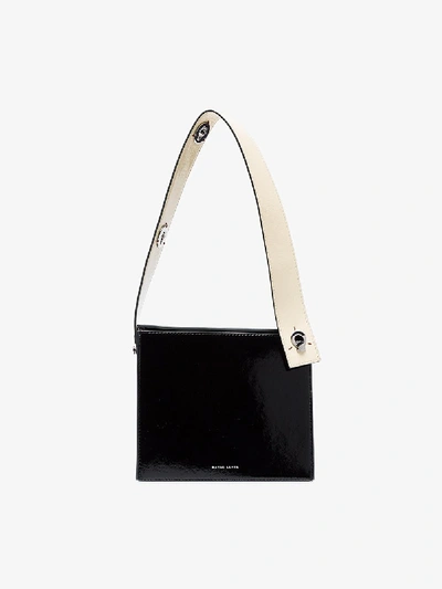 Shop Danse Lente Zoe Leather Bag In Black