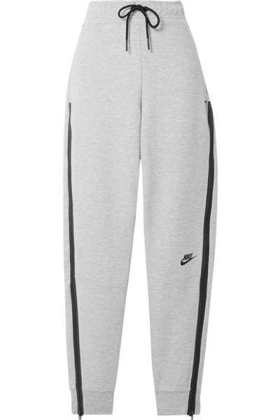 Shop Nike Cotton-blend Tech Fleece Track Pants