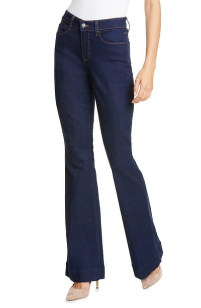 Shop L Agence The Affair Flare Jeans In Rinse