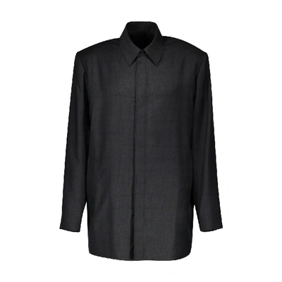 Shop Balenciaga Shirt In Grey