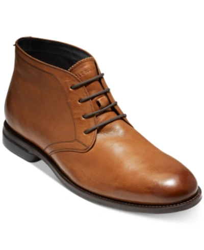 Shop Cole Haan Men's Holland Grand Chukka Boots Men's Shoes In British Tan