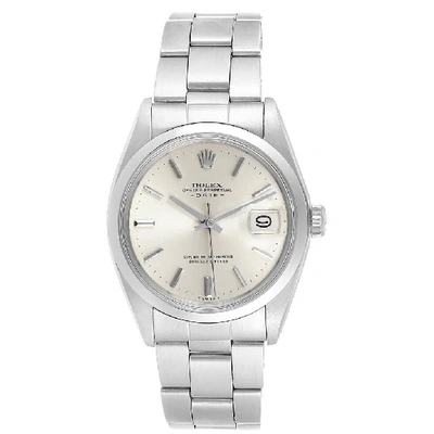 Shop Rolex Date Automatic Stainless Steel Vintage Mens Watch 1500