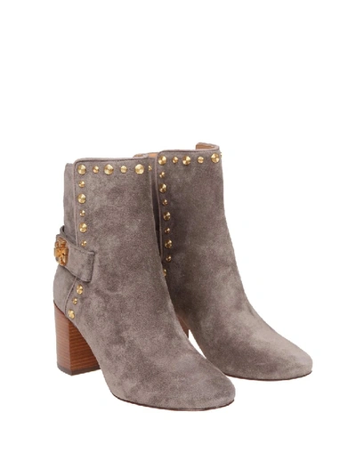 Shop Tory Burch Kira Ankle Boot In Suede In Pink