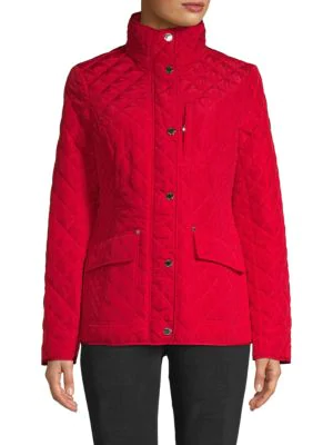 michael kors diamond quilted jacket