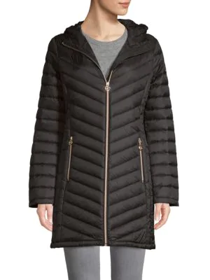michael kors packable down fill jacket