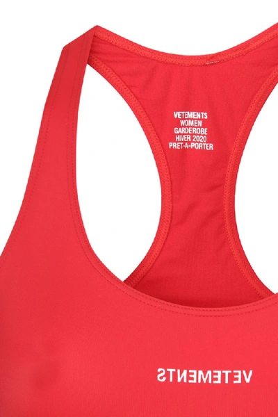 Shop Vetements Baywatch Swimsuit In Red