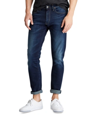 Shop Polo Ralph Lauren Men's Big & Tall Prospect Straight Jeans In Murphy Stretch Dark