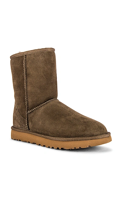 Shop Ugg Classic Short Ii Boot In Eucalyptus Spray