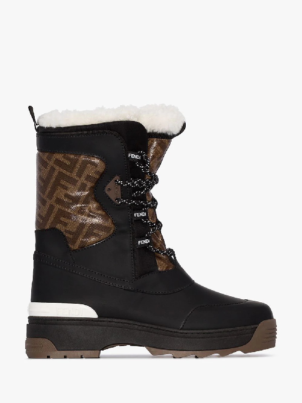 fendi platform boots