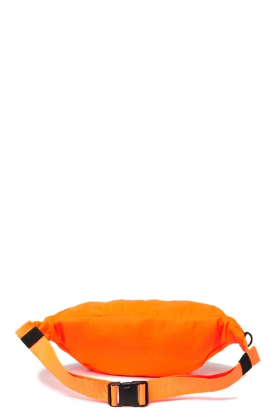 Shop Wesc Nylon Xl Belt Bag In Neon Orang
