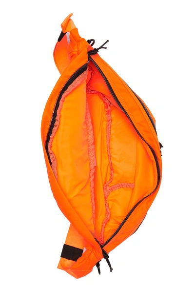 Shop Wesc Nylon Xl Belt Bag In Neon Orang