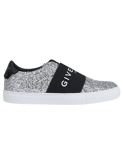 Shop Givenchy Urban Street Sneakers In Black/silver