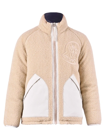 Shop Moncler Genius Chalon Jacket In Beige