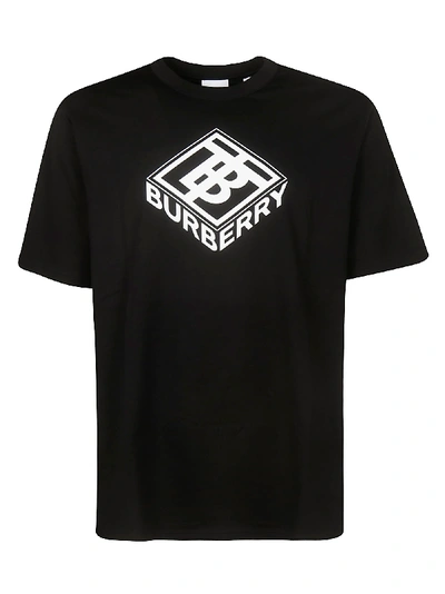 Shop Burberry Ellison T-shirt In Black