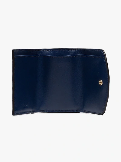 Shop Chloé Multicoloured Mock Croc Leather Wallet