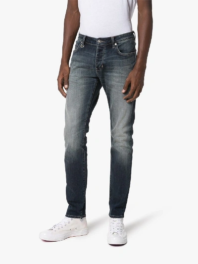 Shop Neuw Dark Blue Iggy Slim Fit Jeans