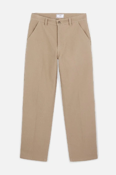 Shop Ami Alexandre Mattiussi Wide Fit Trousers In Brown