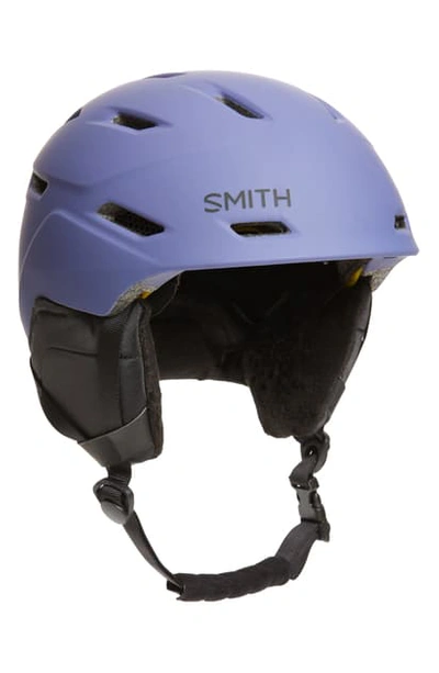 Shop Smith Mirage With Mips Snow Helmet - Purple In Matte Dusty Lilac