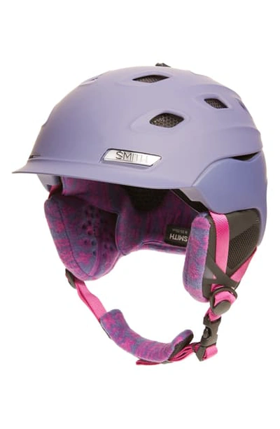 Shop Smith Vantage Snow Helmet With Mips - Purple In Matte Dusty Lilac