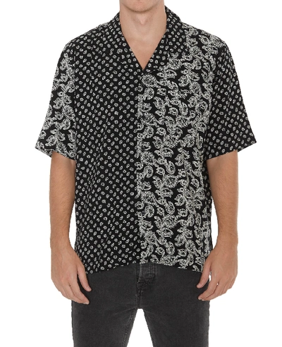 Shop Rhude Bandana Panel In Black