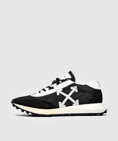 Shop Off-white Running Sneakers In Black/white