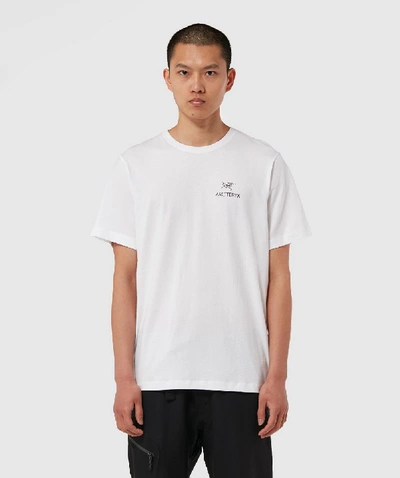 Shop Arc'teryx Emblem T-shirt In White