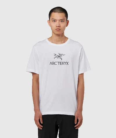 Shop Arc'teryx Arcword T-shirt In White