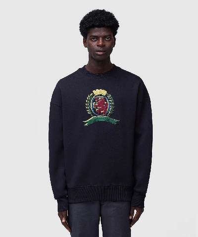 Shop Tommy Hilfiger Mens Hcm 3d Crest Sweatshirt